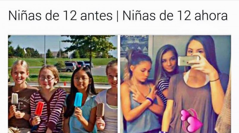 Niñas De 12 Antes Ahora HolaXD