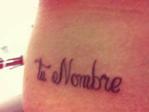 tu nombre