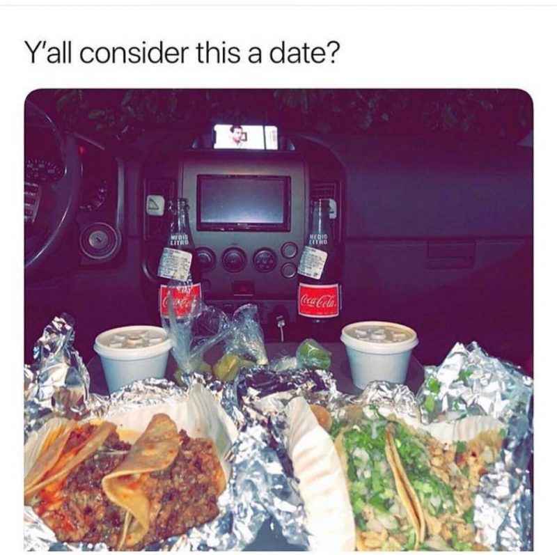 Y'all consider this a mexican date?